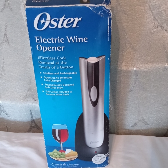 Oster Electric Wine Opener - Picture 1 of 4
